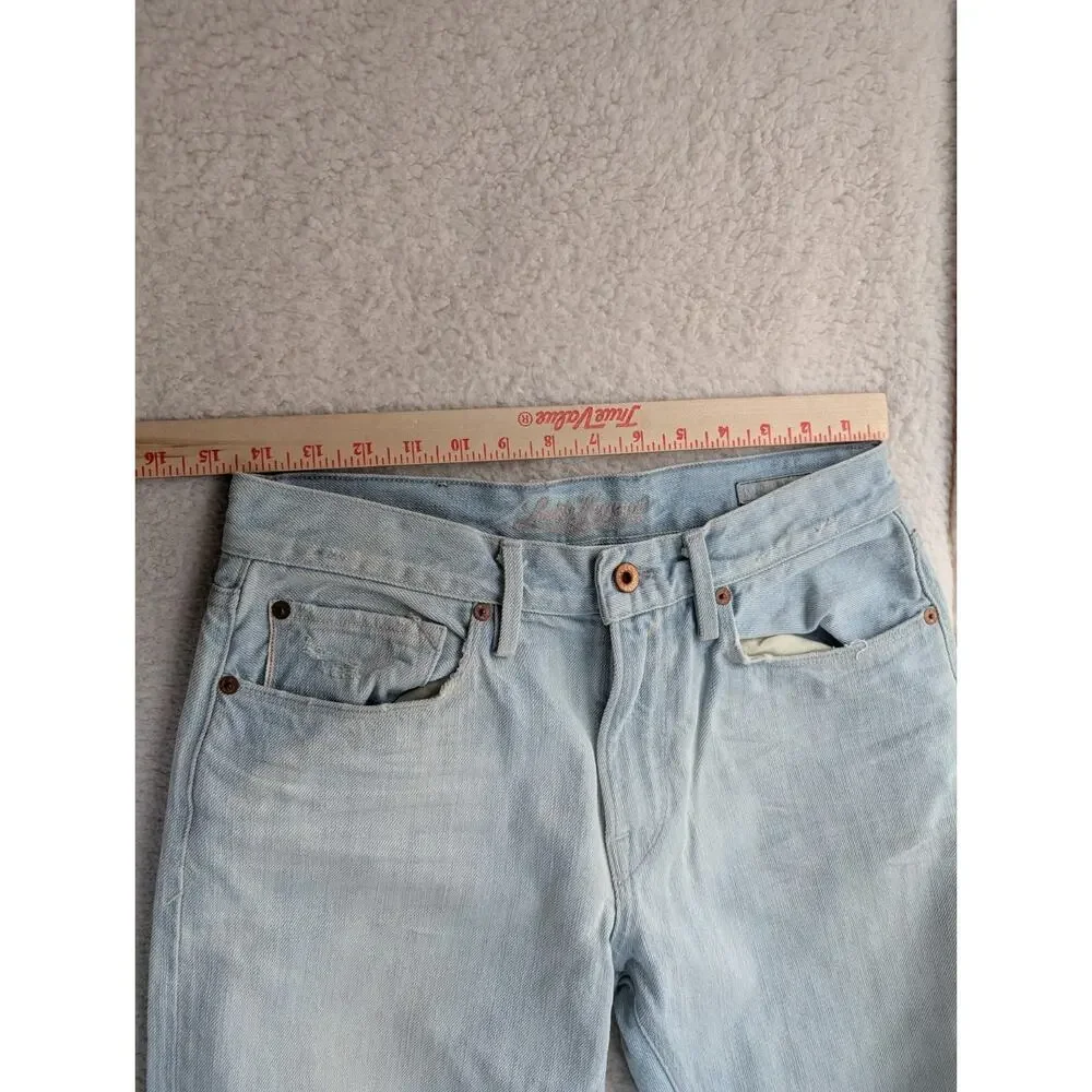NEW Lucky Brand Legend Selvedge Jeans Mens 29x32 121 Straight Light Wash USA